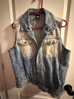 Fall Out Boy Denim Vest circa 2013